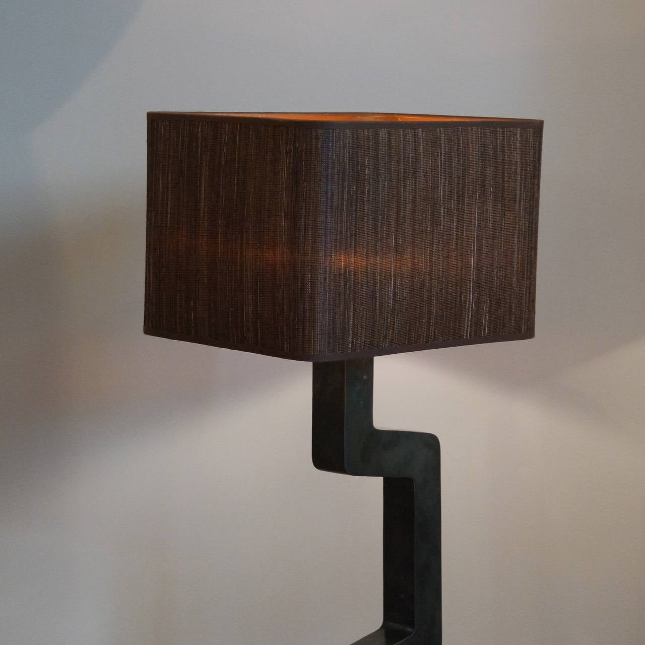 Contemporary Bronze Alpha Lamp by Phlippe Cuny