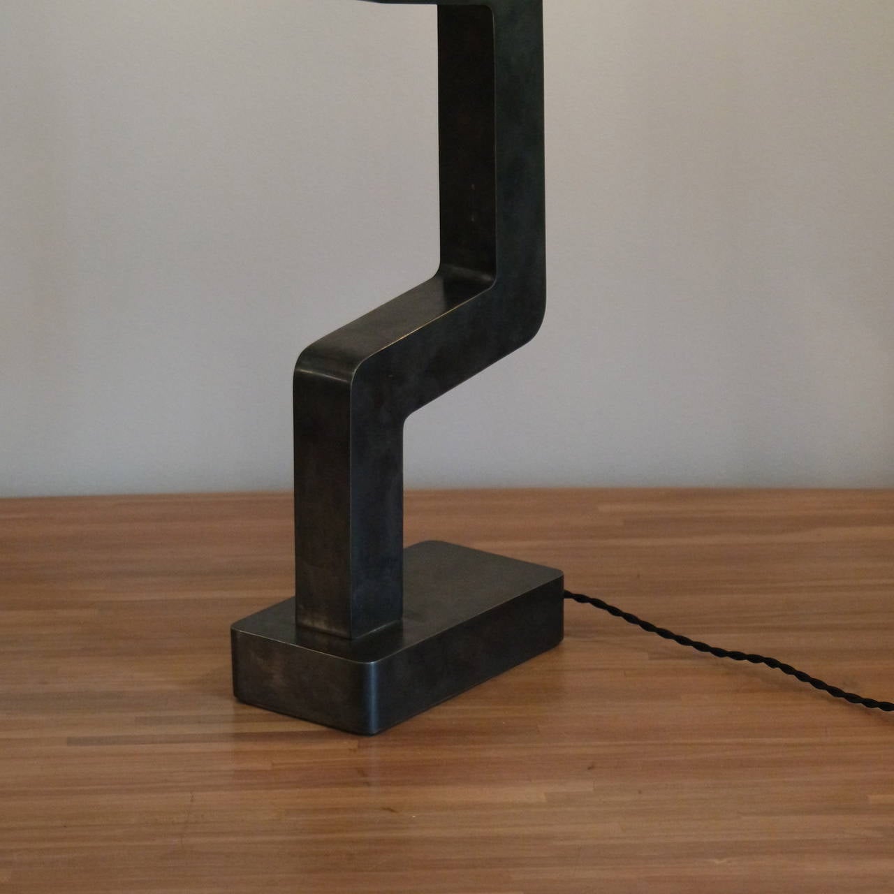 Bronze Alpha Lamp by Phlippe Cuny 1