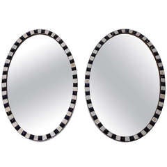Near Pair of 19th Century Irish Mirrors