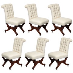 Set of Six 19th Century English Chairs
