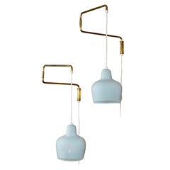 Pair Of Arm Wall Sconces By Alvar Aalto