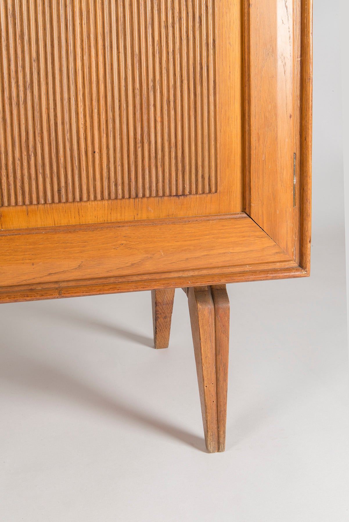 Oak Cabinet by Paolo Buffa for Cav. Serafino Arrighi, 1940s