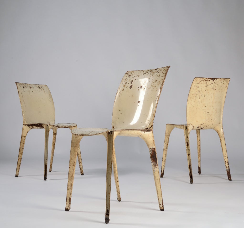 Set of 10 Lambda chairs, designed by Marco Zanuso, manufactured by Gavina, 1964.