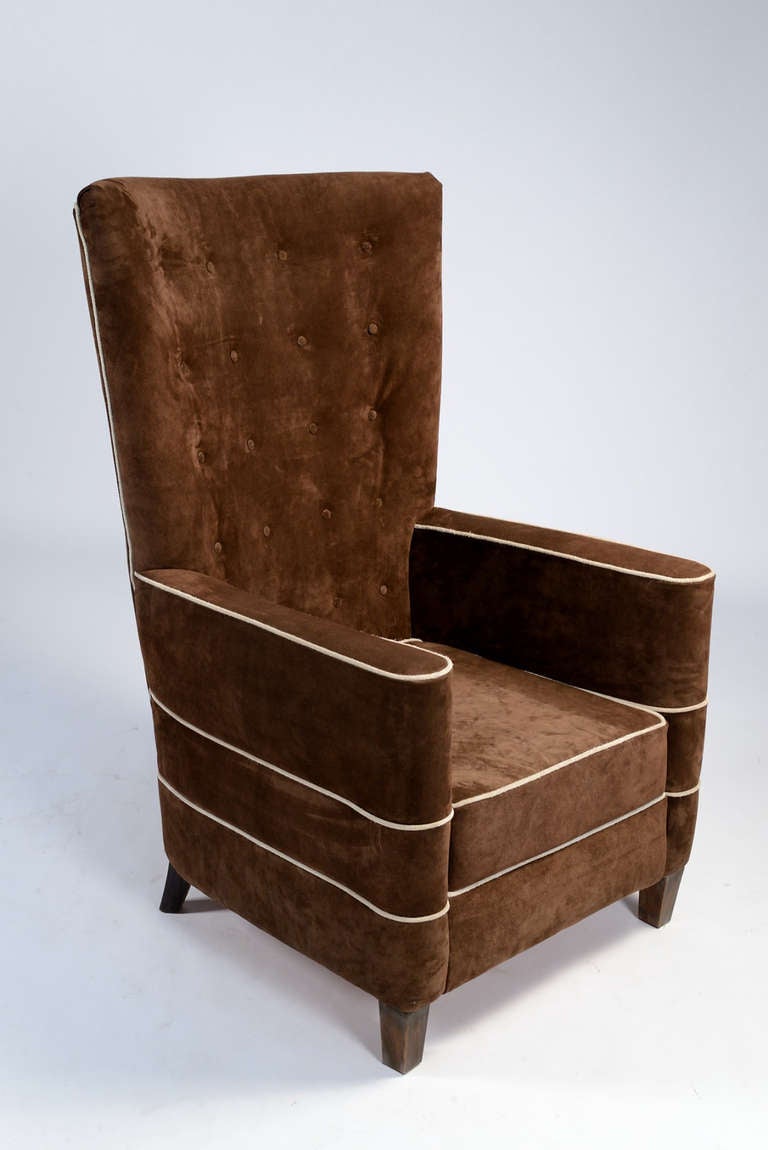 Pair of Exceptional Armchairs by Guglielmo Ulrich 1
