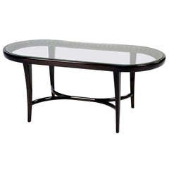 Neoclassical '40s Low Table Reminding The Works Of Giovanni Gariboldi