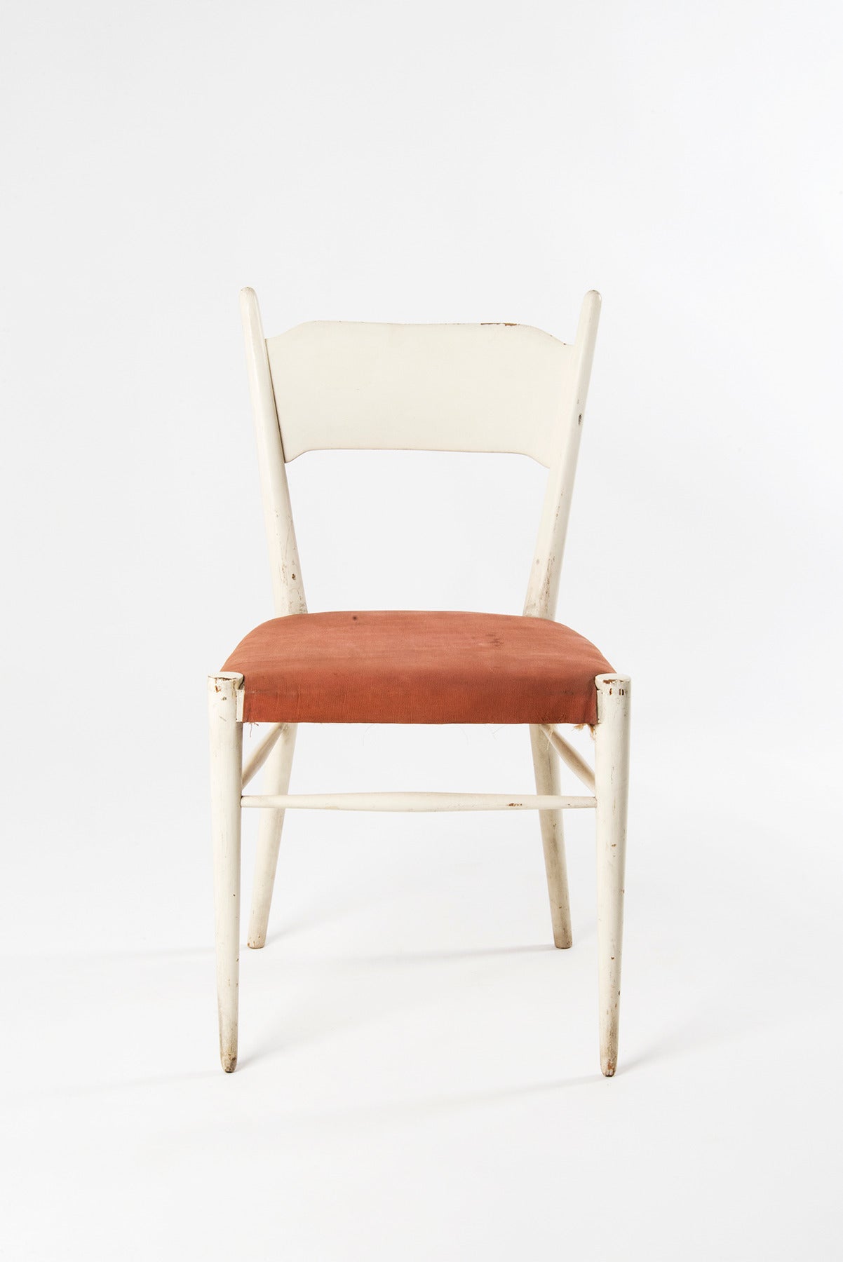 Lacquered Pair of Chairs by Osvaldo Borsani for Arredamenti Borsani Varedo, 1950