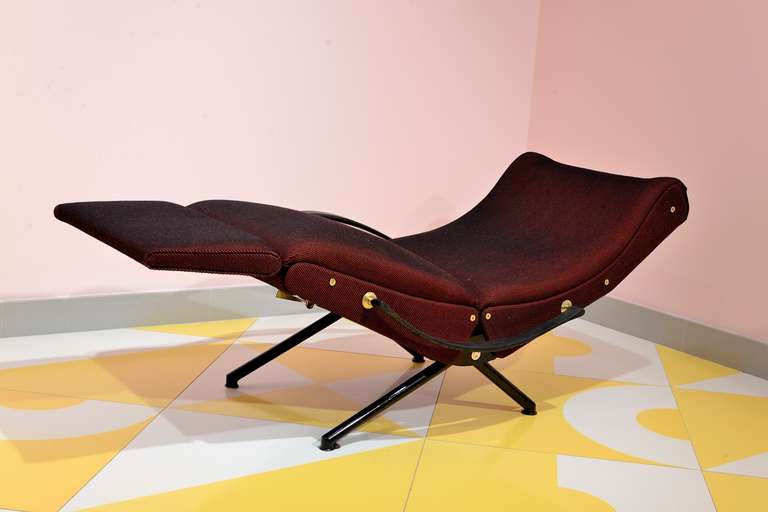 Rare Early Version of P40 Armchair by Osvaldo Borsani for Tecno In Excellent Condition In Milan, IT