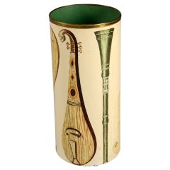 Serigraphed Umbrella Stand By Felice Galbiati Arte Decorativa