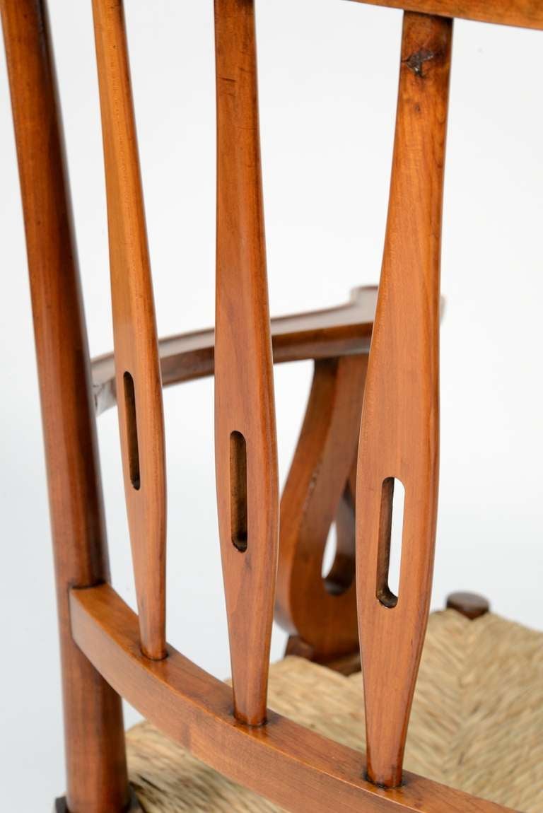 Pair of Paolo Buffa  low armchairs from the 1930's 2