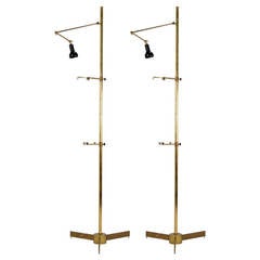 Pair of Unusual 1950s Easels by Angelo Lelli for Arredoluce