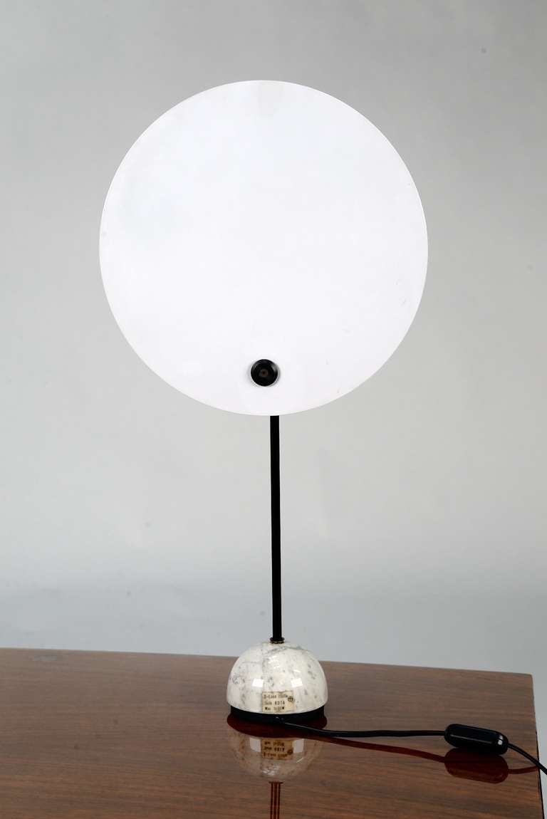 "Kuta" table lamp by Vico Magistretti for O-luce