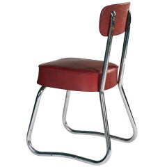 Chair from Uffici Montecatini by Gio Ponti