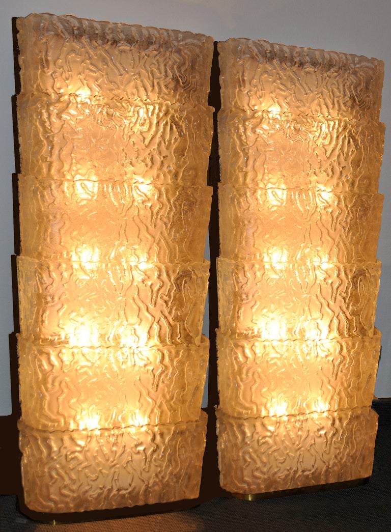 Italian Table lamp by Seguso Vetri d'Arte
