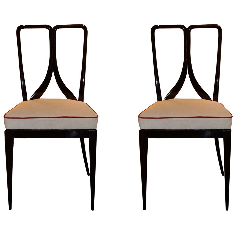 Guglielmo Ulrich pair of chairs