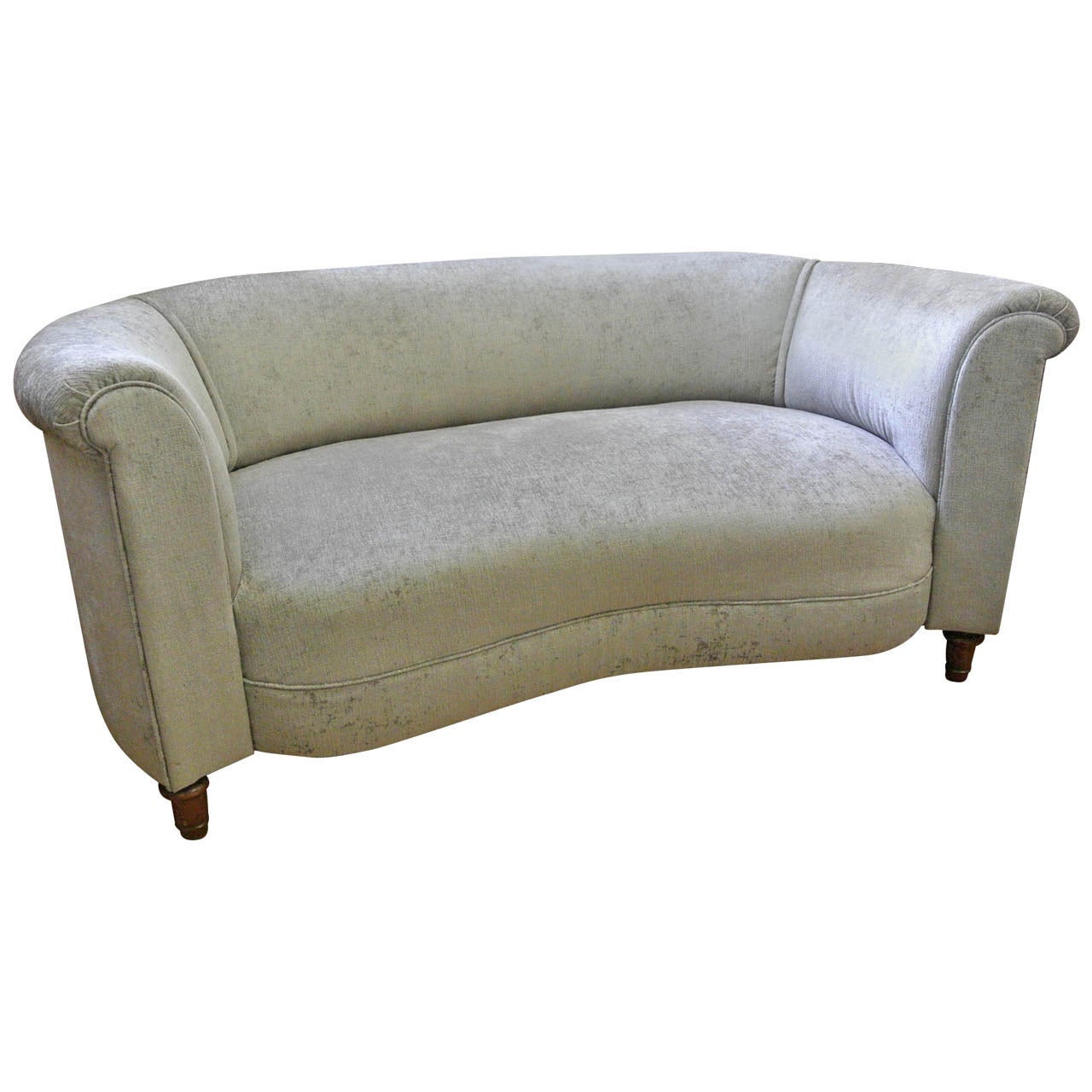 Early 20th Century Art Deco Sofa Loveseat For Sale