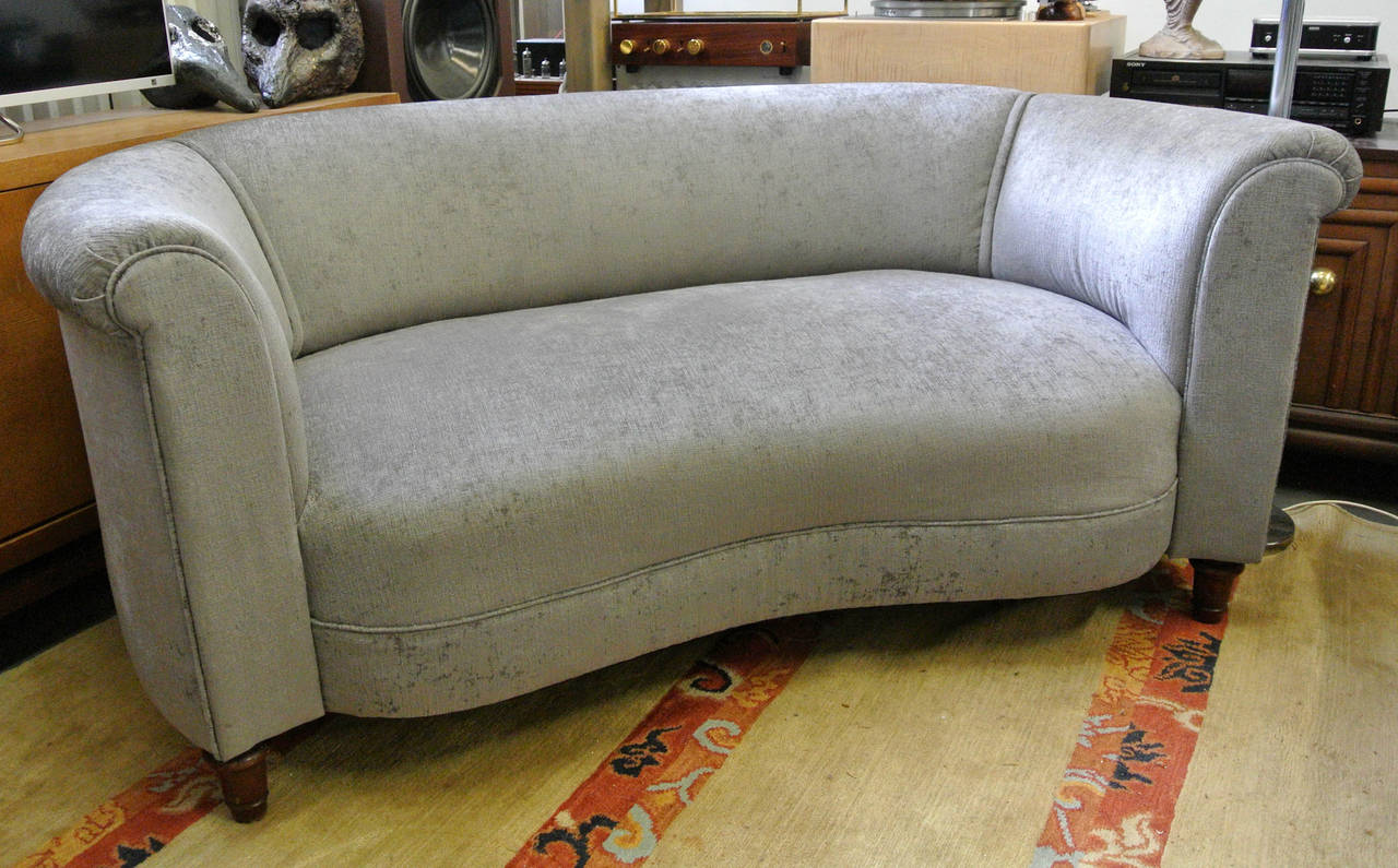 Early 20th Century Art Deco Sofa Loveseat
Extremely heavy and well made dating to the 1920's-1930s