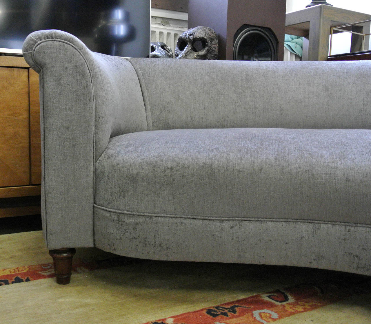 Early 20th Century Art Deco Sofa Loveseat For Sale 1