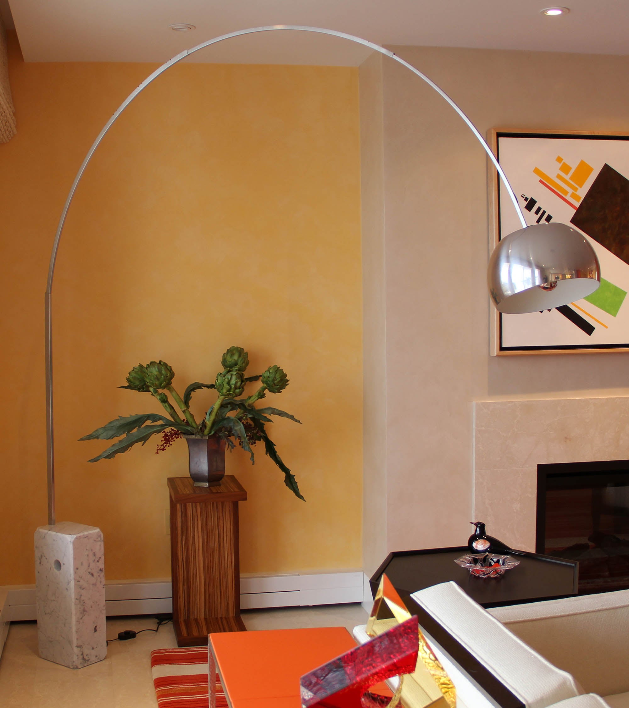 Classic Flos Arco Floor Lamp  by Achille and Pier Giacomo Castiglioni  For Sale