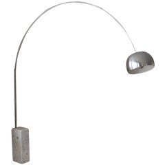 Classic Flos Arco Floor Lamp  by Achille and Pier Giacomo Castiglioni 