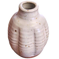 Warren MacKenzie Studio Pottery Vase Circa 1972