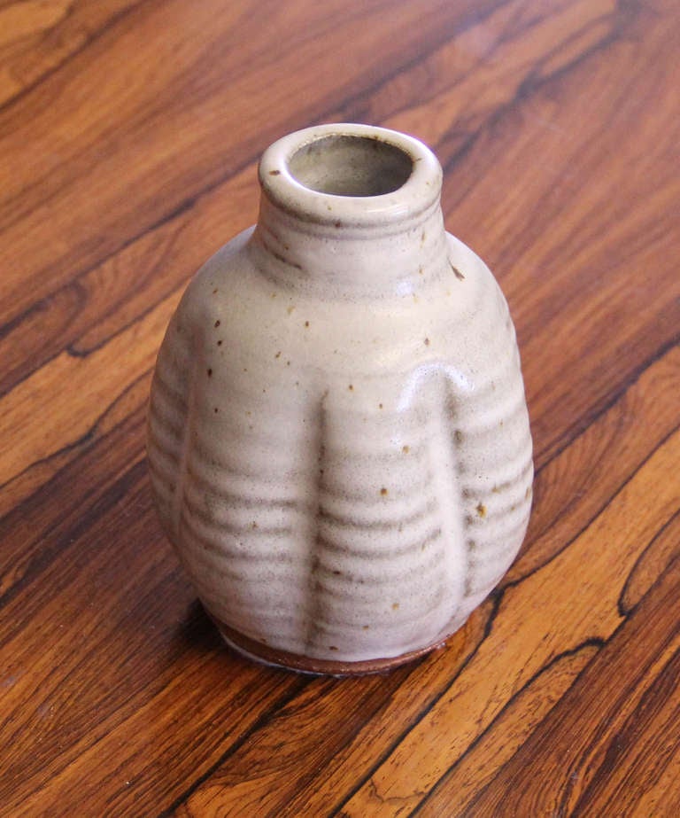 American Warren MacKenzie Studio Pottery Vase Circa 1972