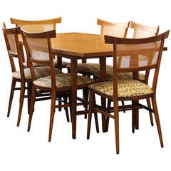 Paul McCobb Planner Group by Winchedon Dining table and Eight Chairs