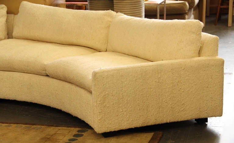 Milo Baughman for Thayer Coggin Circular Sectional Sofa In Excellent Condition In Minneapolis, MN
