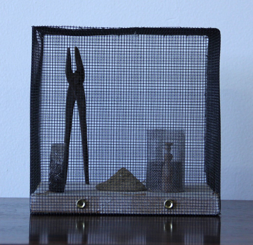 Douglas McClellan Surrealist Sculpture "Giacometti's Studio" CA