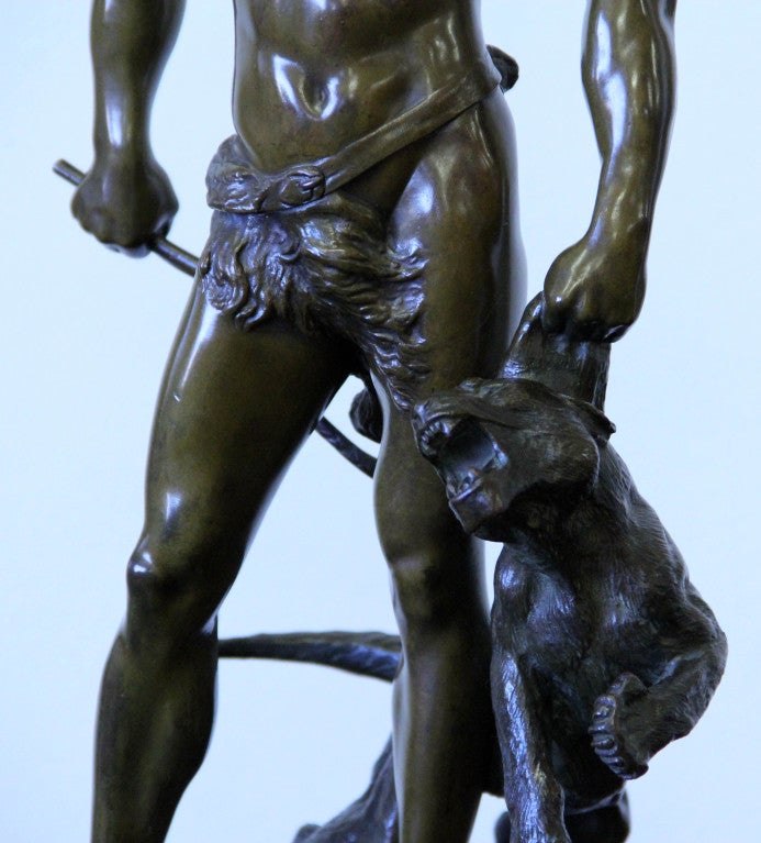 Bronze Statue of a Gladiator 