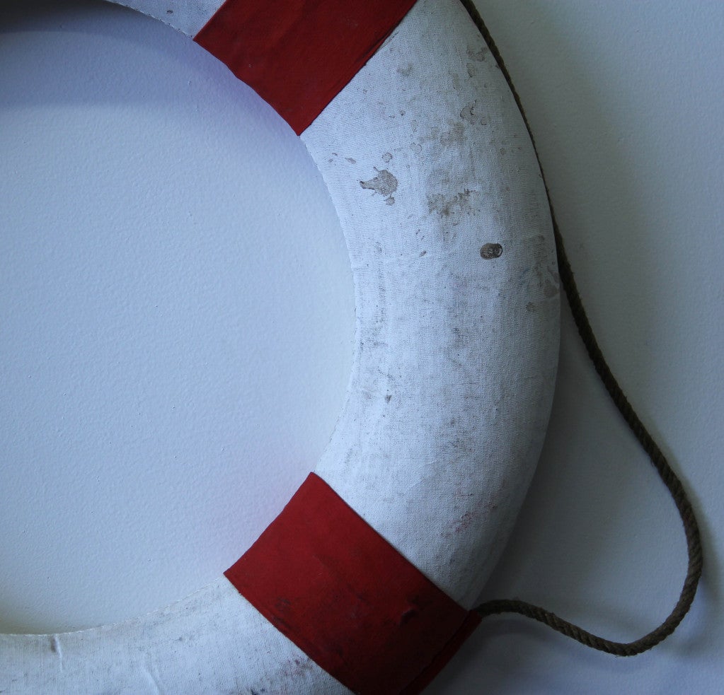 Vintage Life Bouy from the S. S. Liberté Luxury Cruise Ship 1