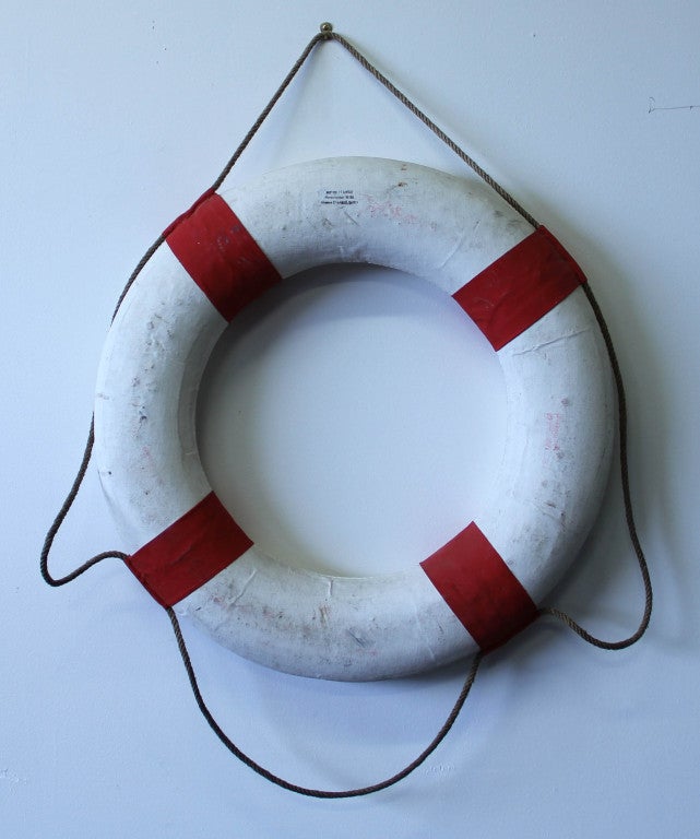 Vintage Life Bouy from the S. S. Liberté Luxury Cruise Ship 4