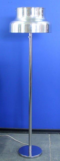 Swedish Chrome Bumling Floor Lamp by Anders Pherson