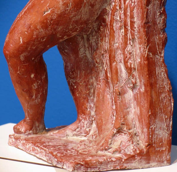 Heinz Leinfellner Abstract Terracotta Sculpture of a Nude Woman For Sale 2