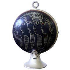 Jean Cocteau Art Deco Folding Server