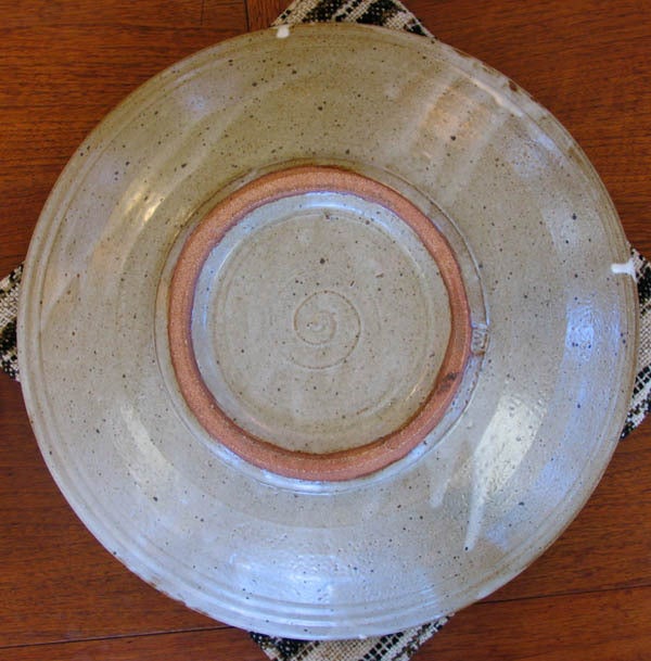 Mid-20th Century Signed Warren MacKenzie Pottery Charger