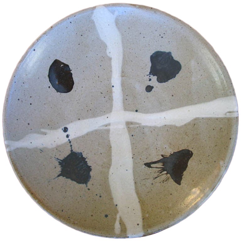 Signed Warren MacKenzie Pottery Charger