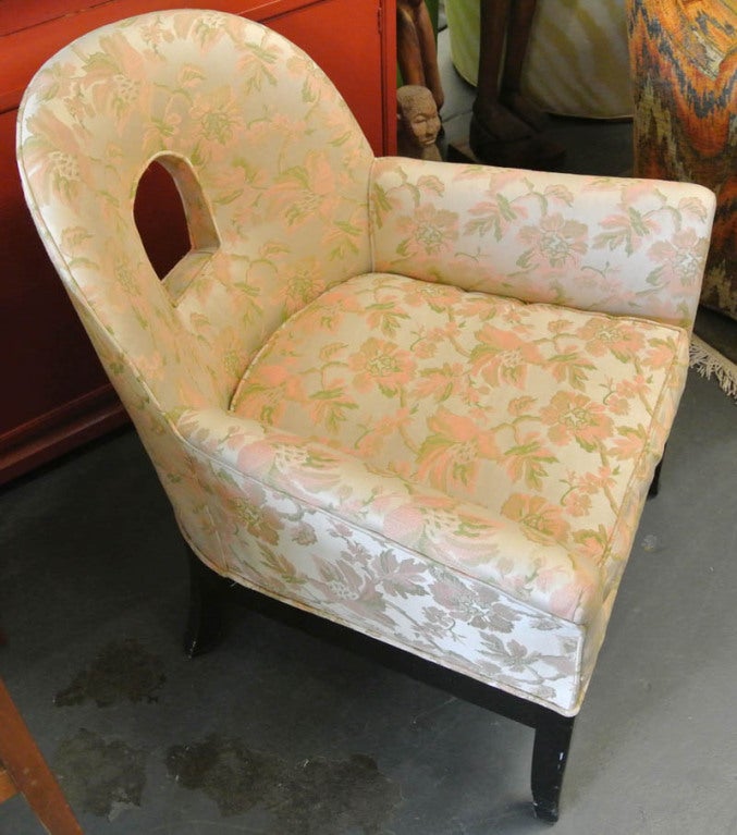American  1940's Grosfeld House Style Lounge Chair