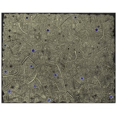 Solfeggio Acrylic on Canvas by Savva