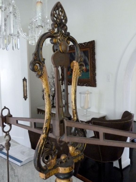 Very Unusual Decorative English Scale