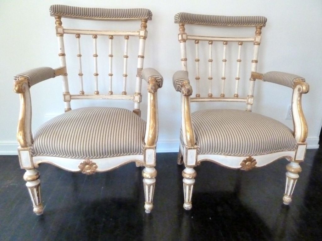 Venetian 18th Century Armchairs