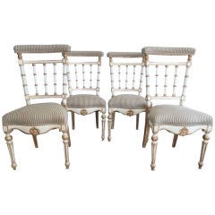 Venetian Late 18th Century Side Chairs