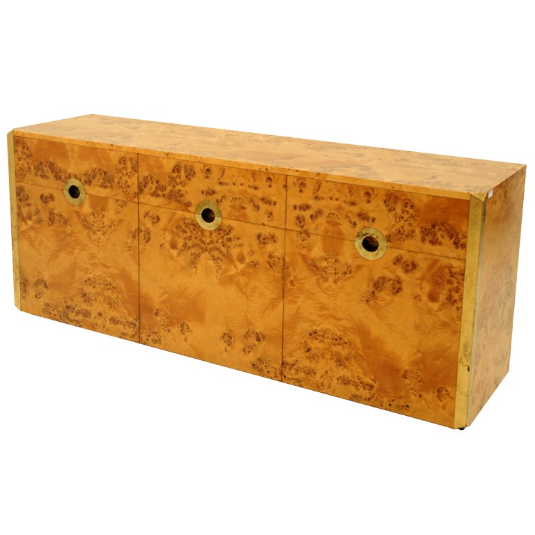 Sideboard by willy rizzo at 1stdibs for Mobili willy rizzo