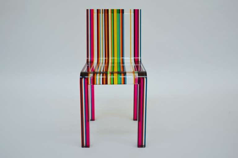 Acrylic Rainbow Chair, Patrick Nourget, Cappellini