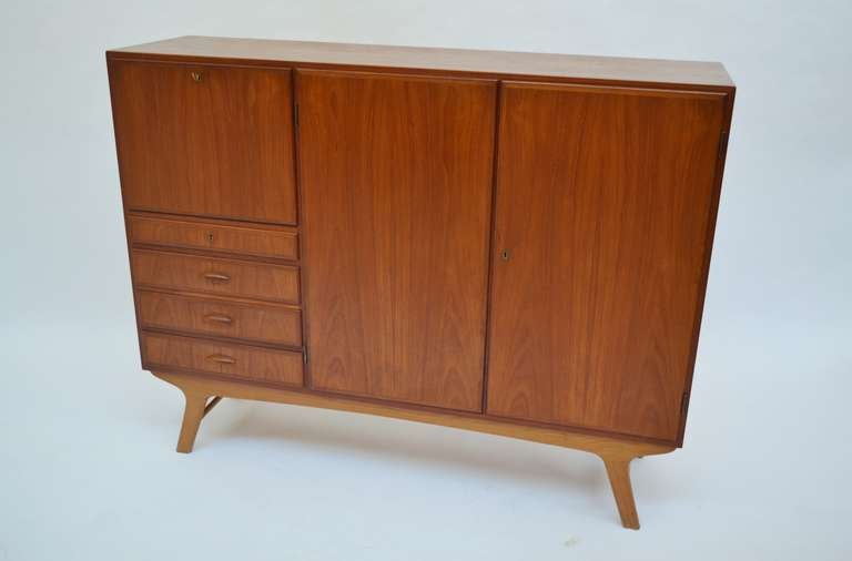 Nordic cabinet.  Teak 60's, excellent condition.