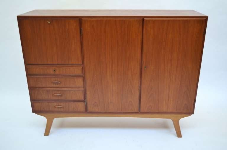 Mid-20th Century Nordic Cabinet 60's