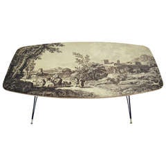 Coffee Table 50's-italian Work