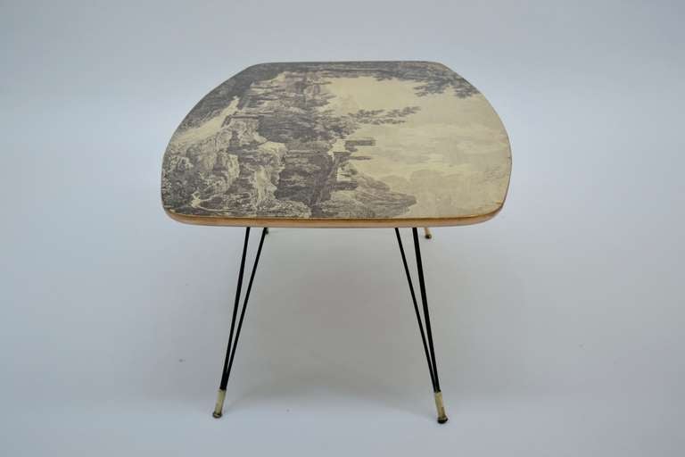 Mid-20th Century Coffee Table 50's-italian Work