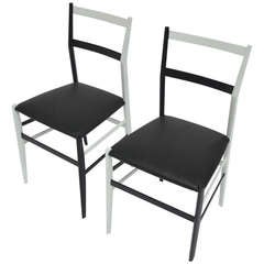 Pair of Leggera Chairs- Gio Ponti- Cassina