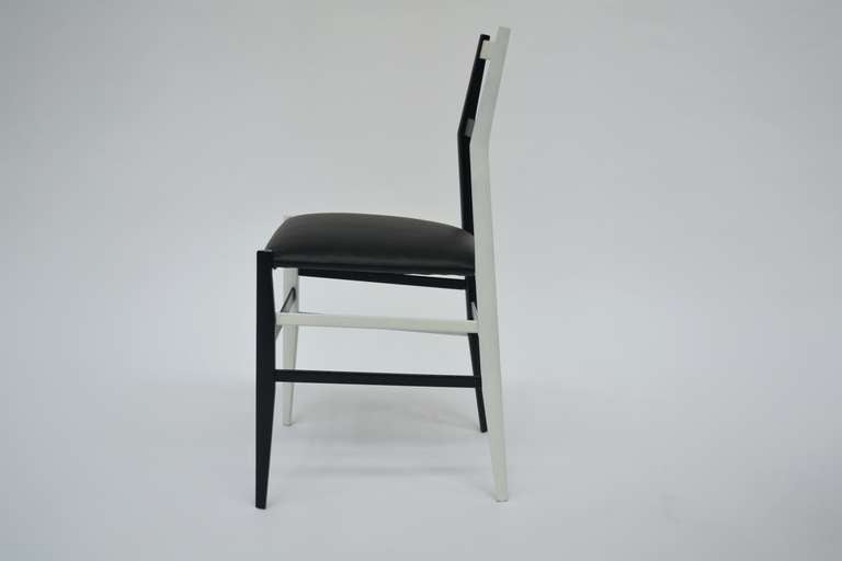 Mid-20th Century Pair of Leggera Chairs- Gio Ponti- Cassina
