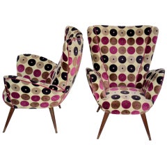 Pair of armchairs fantasy 50's